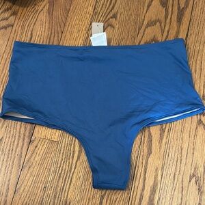 J. Crew Blue Bikini Bottom